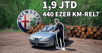Alfa Romeo 147 1.9 JTD (2003) - Tesztvideó
